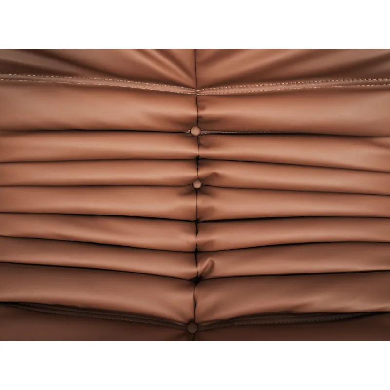 Fotelis NUA, rudas, 87x102x70 cm