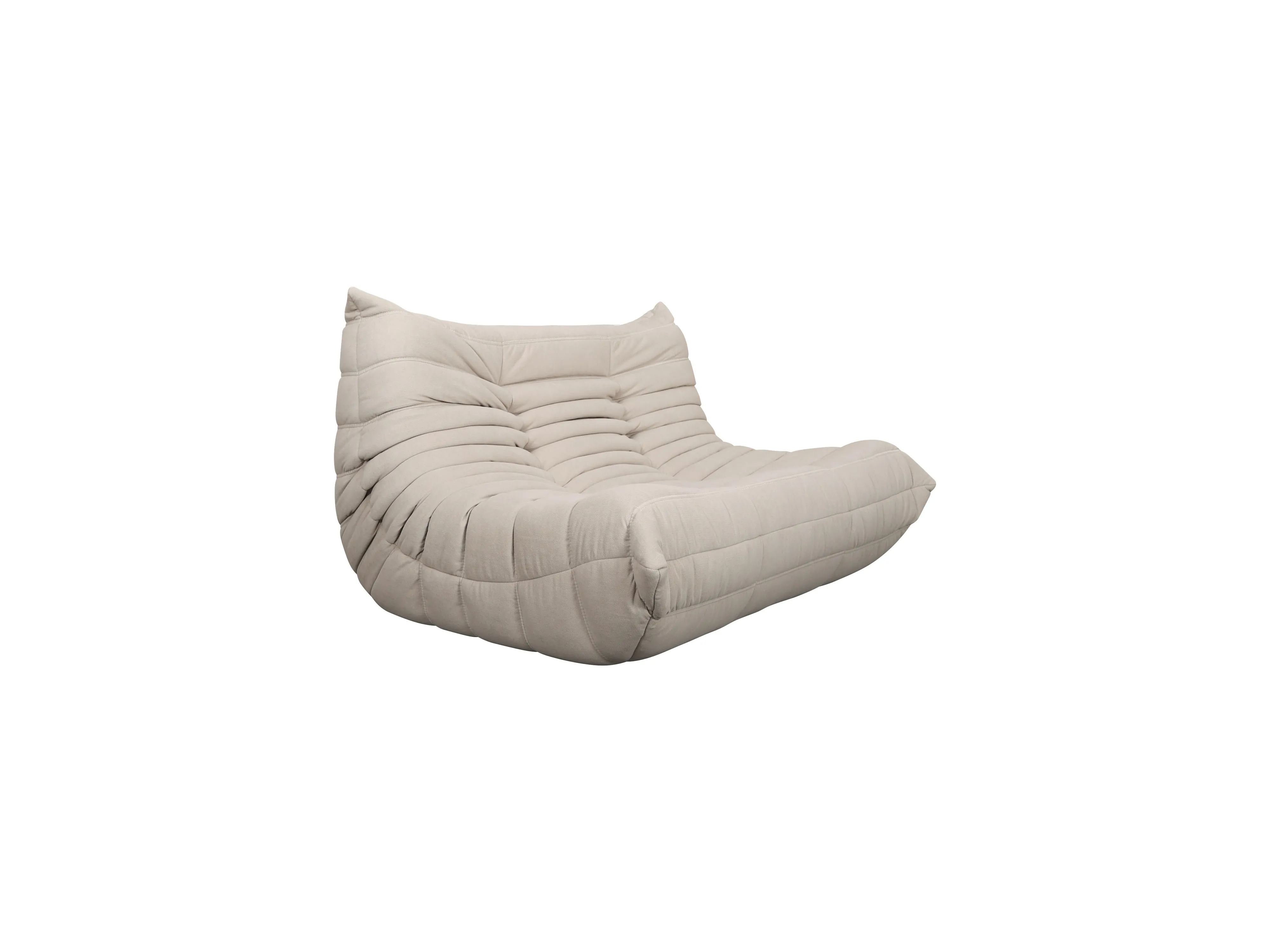 Sofa NUA, smėlio, 130x102x70 cm