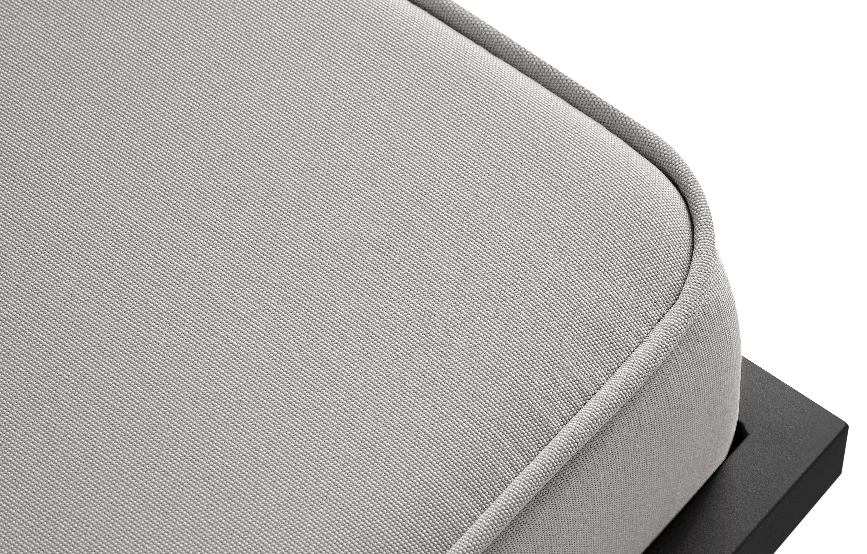 Lauko pufas TRIGO, pilkas/šviesiai pilkas, 69x54x44 cm