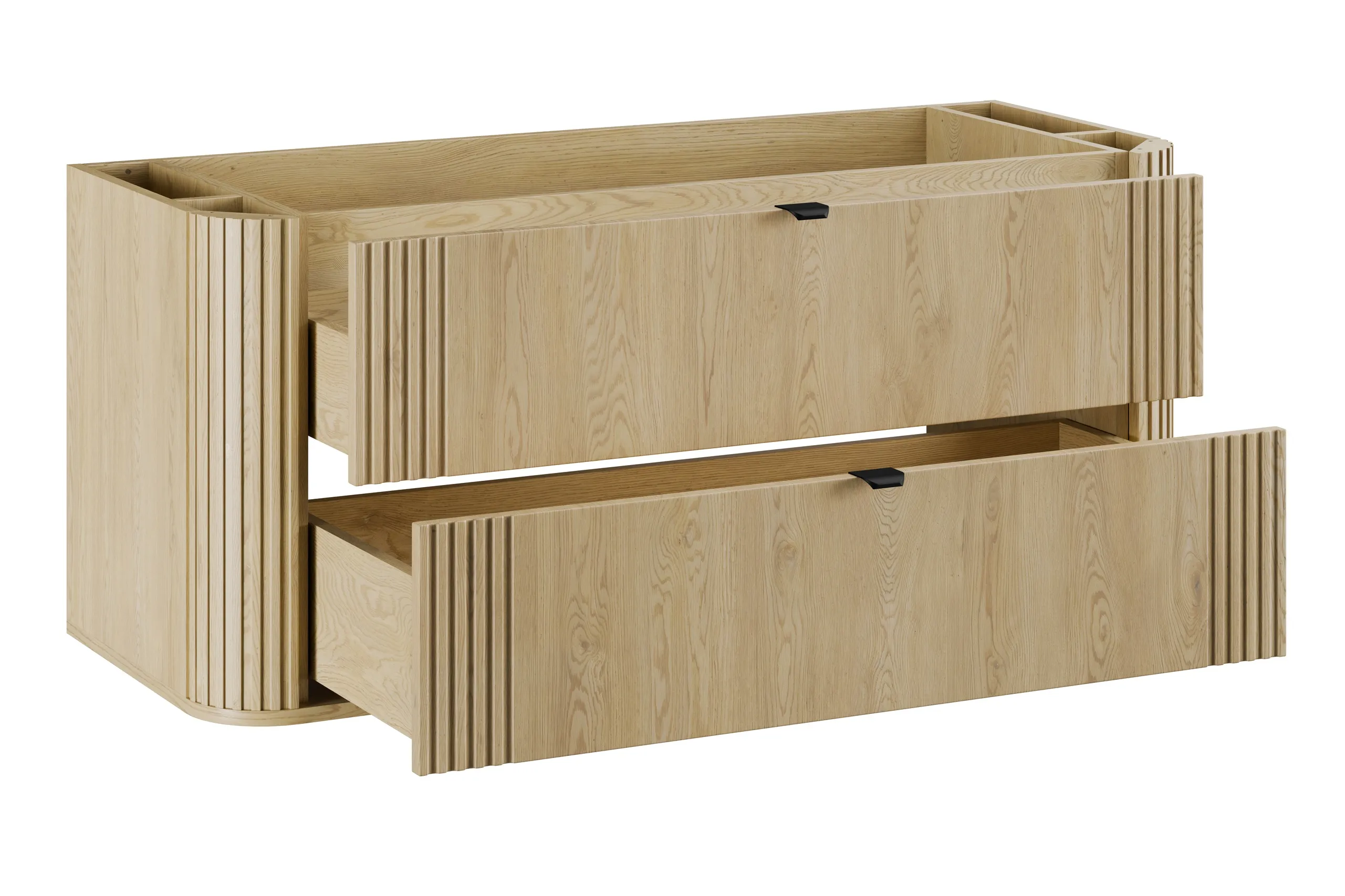 Pakabinama vonios spintelė su praustuvu 822A OVAL CREMO