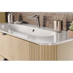 Pakabinama vonios spintelė su praustuvu 822A OVAL CREMO