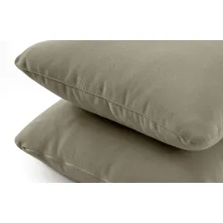 Lauko sofa RAMBI 2, balta/smėlio, 150x80x80 cm