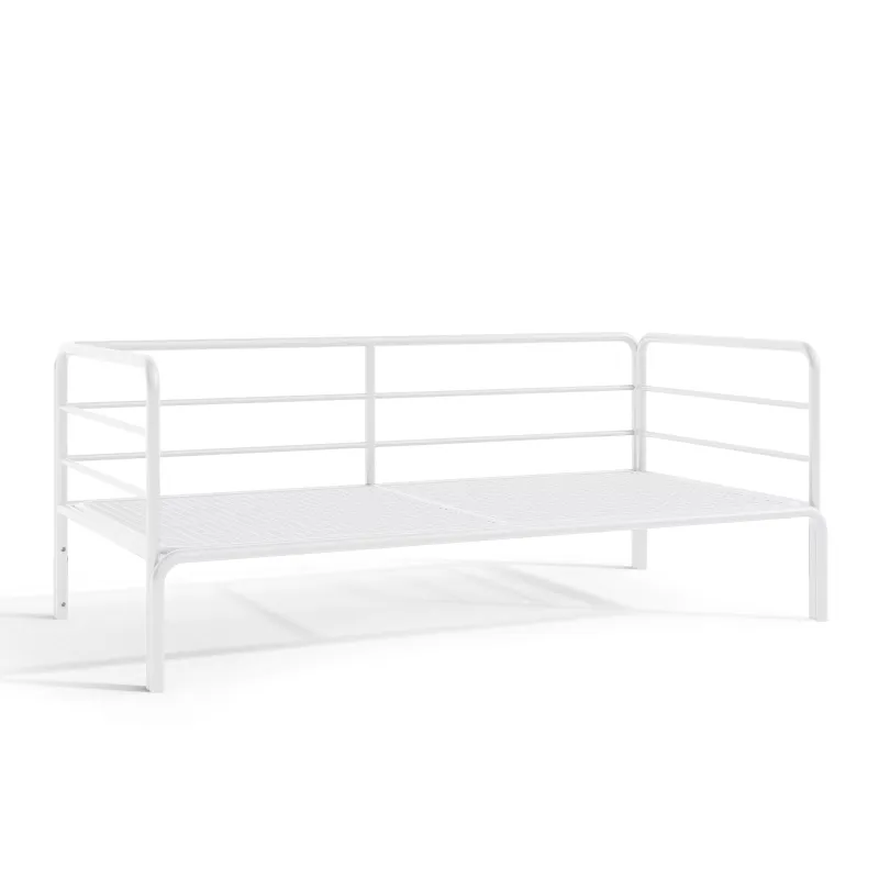 Lauko sofa RAMBI 2, balta/kreminė, 150x80x80 cm