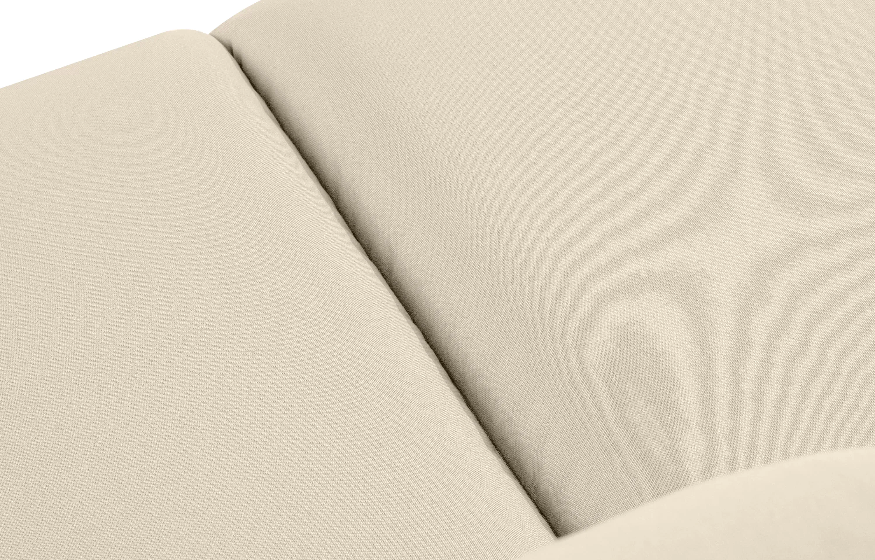 Lauko sofa RAMBI 2, juoda/kreminė, 150x80x80 cm