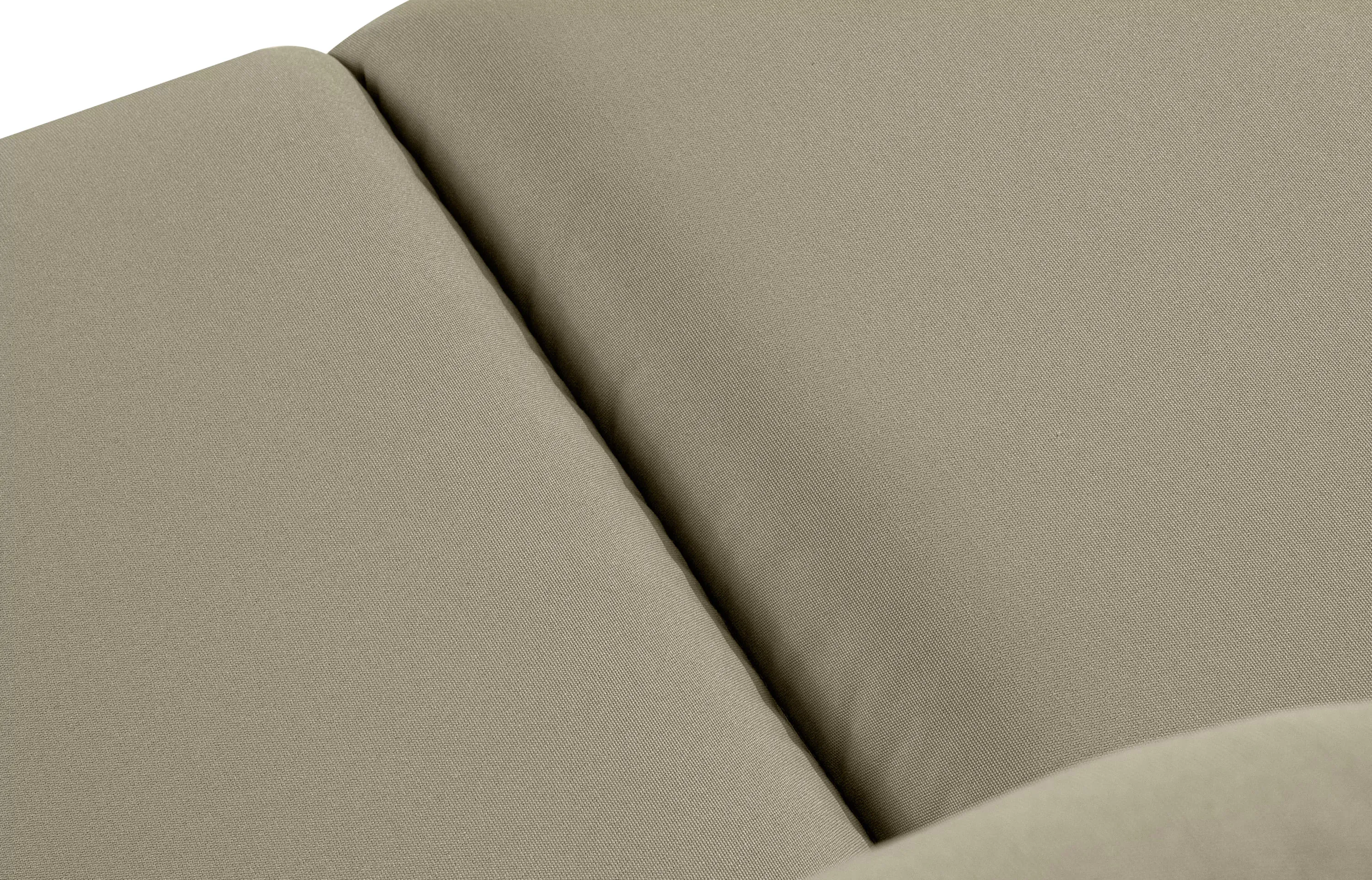 Lauko sofa RAMBI 3, balta/smėlio, 225x80x80 cm