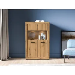 Plati vitrina DORO, 92x40x144 cm