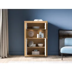 Plati vitrina DORO, 92x40x144 cm