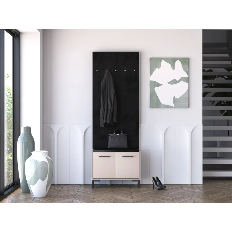 Pakabinama drabužių kabykla OIVEA, 70x3x145 cm