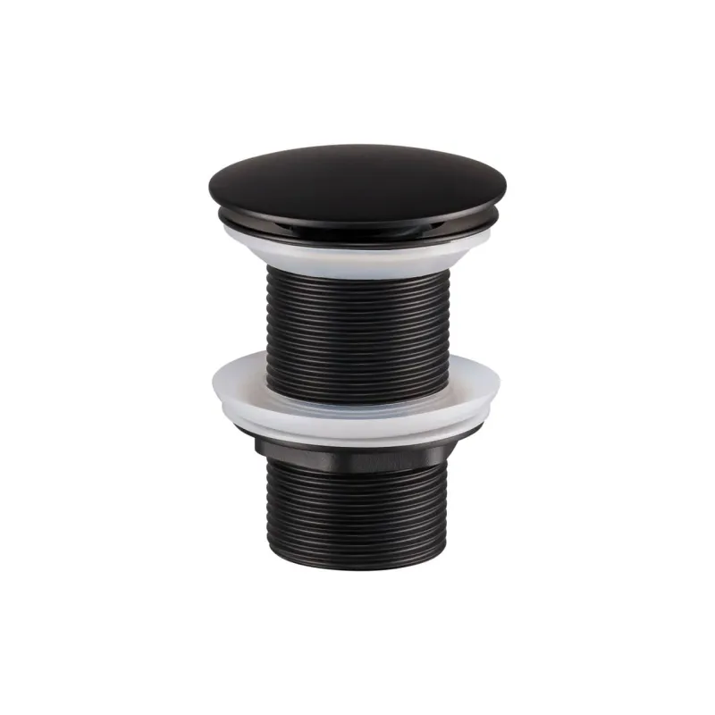 Praustuvo dugno vožtuvas, juodas