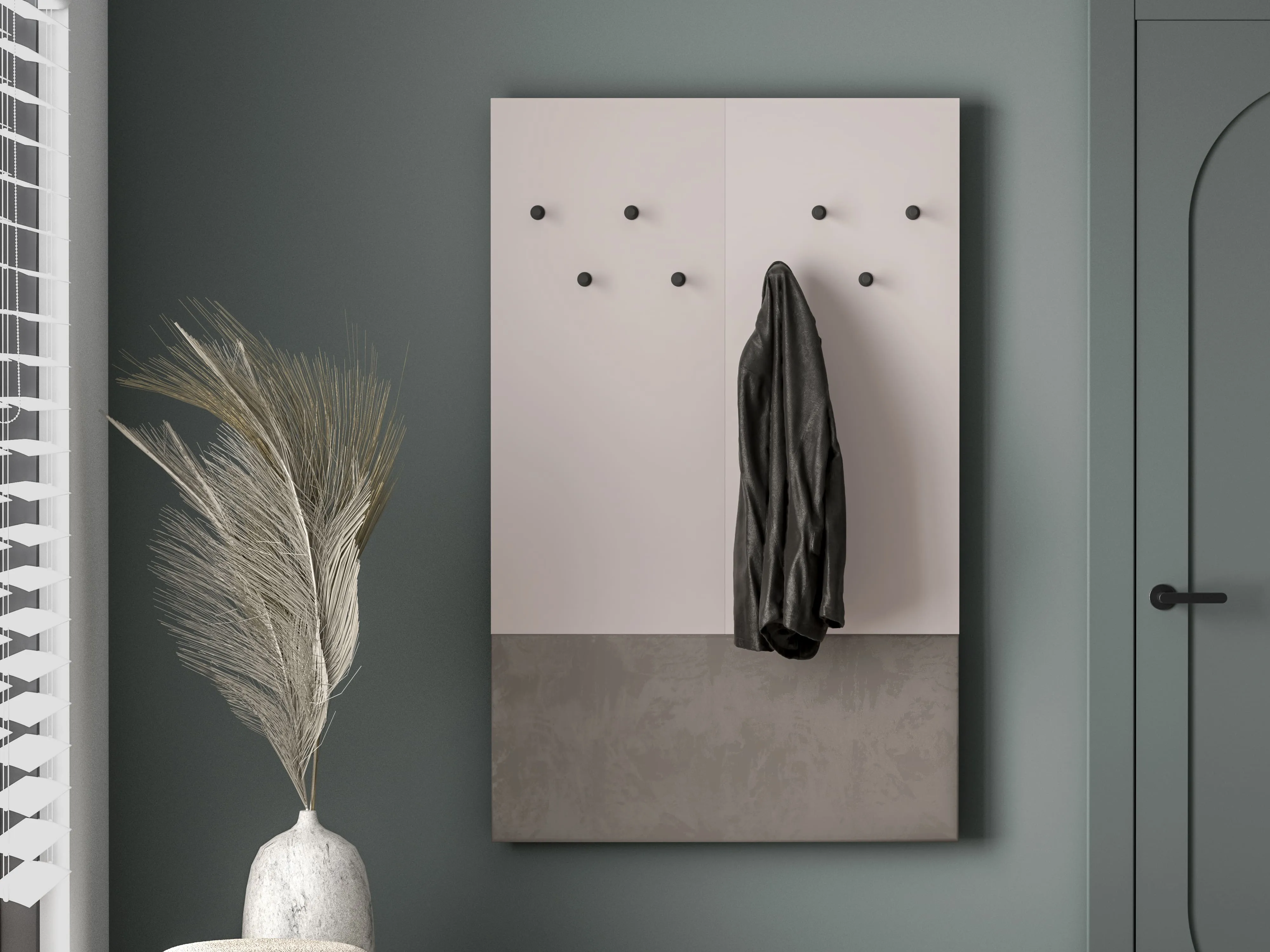 Pakabinama drabužių kabykla VOCA, 90x6x143 cm