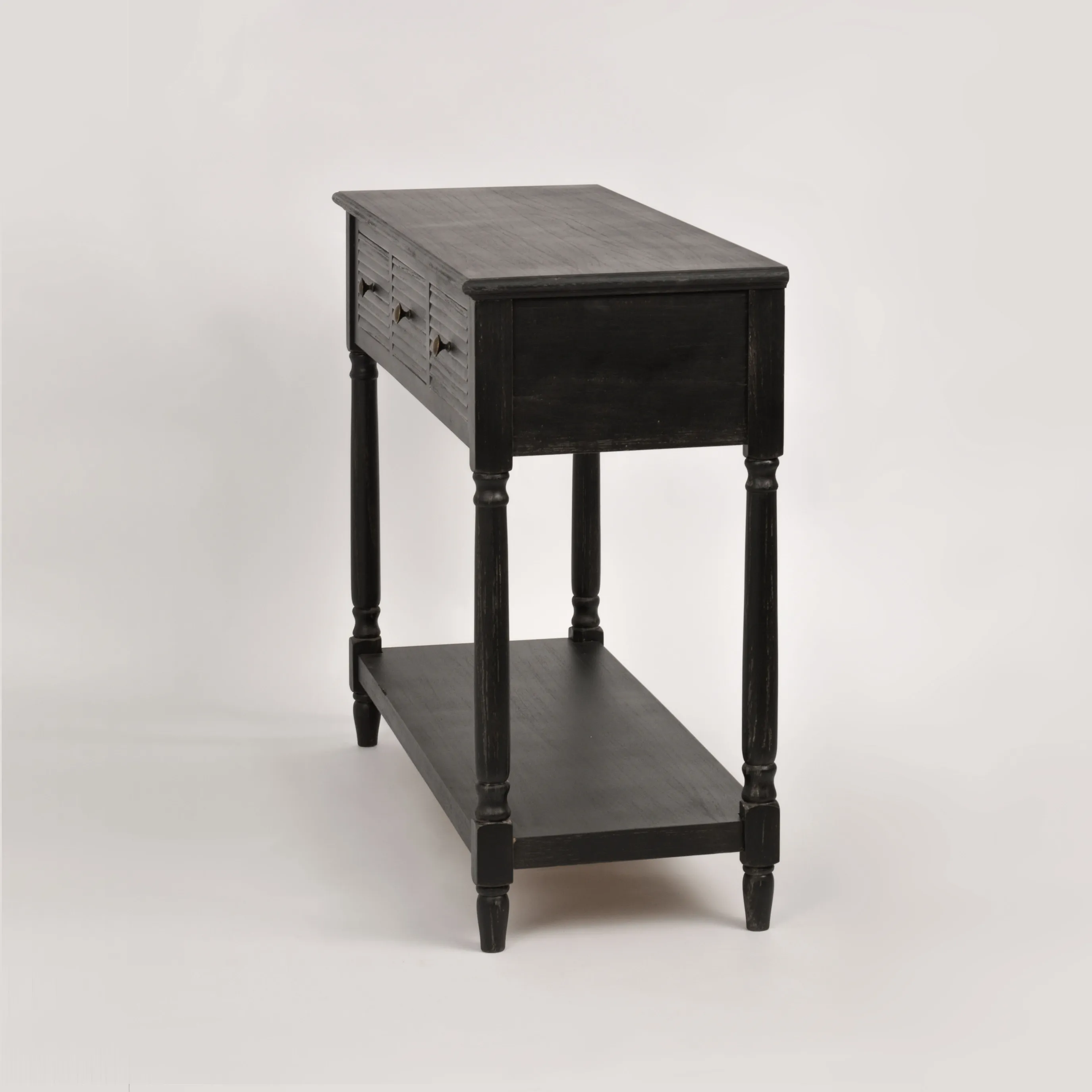 Konsolė 80 LIVORNO, juoda, 120x40x80 cm