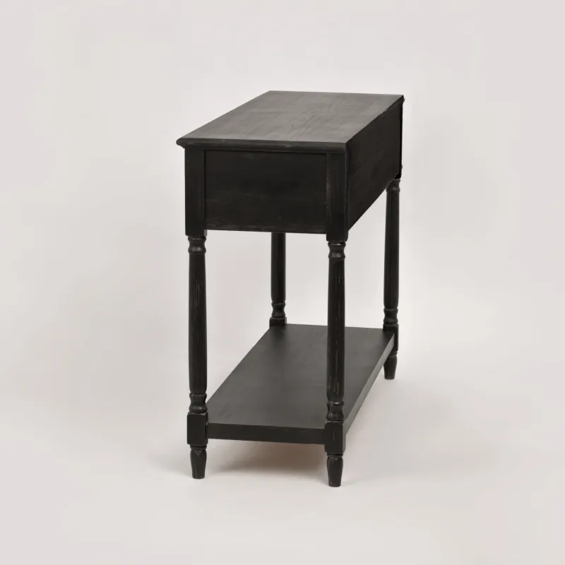 Konsolė 80 LIVORNO, juoda, 120x40x80 cm