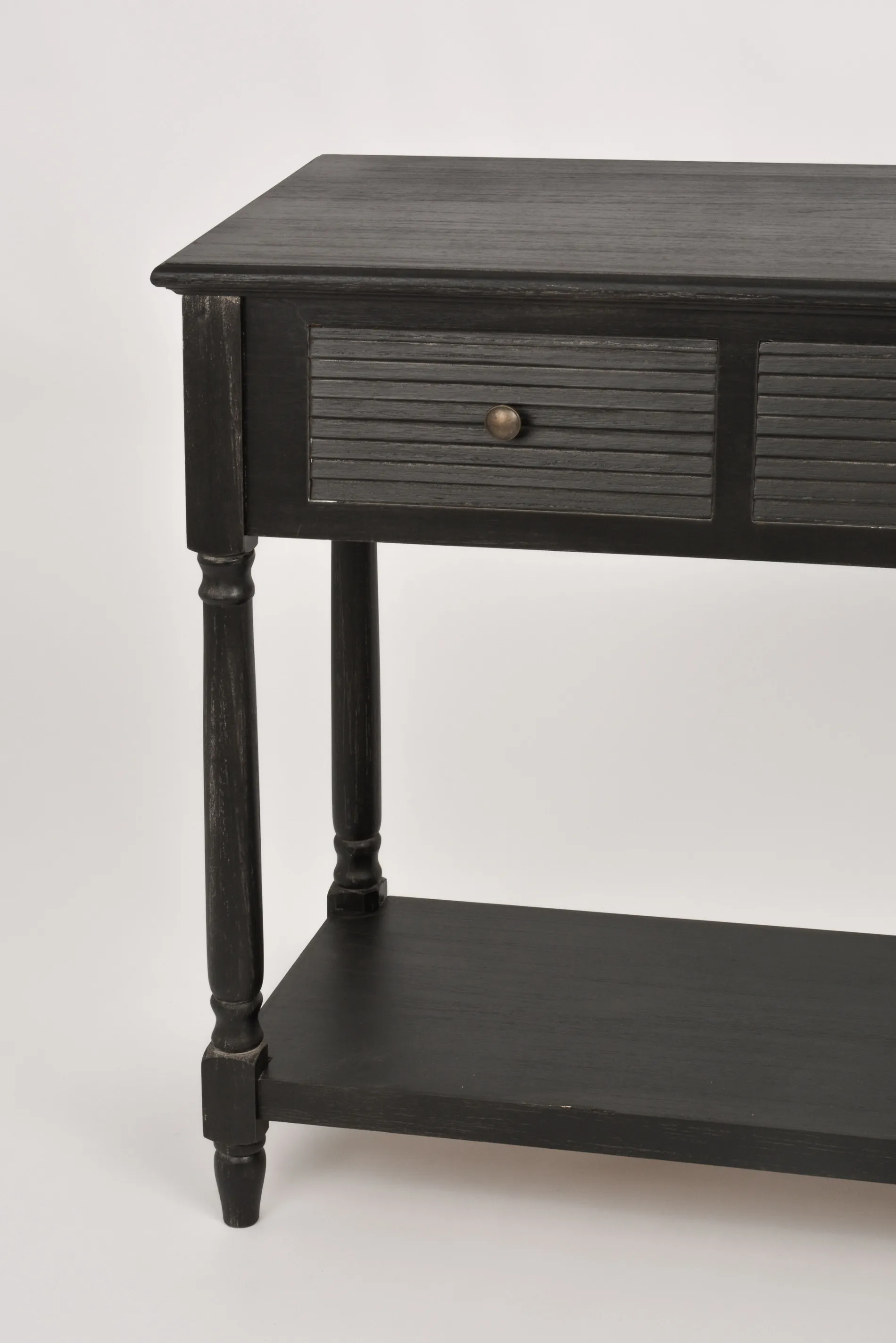 Konsolė 80 LIVORNO, juoda, 120x40x80 cm