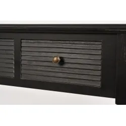 Konsolė 80 LIVORNO, juoda, 120x40x80 cm