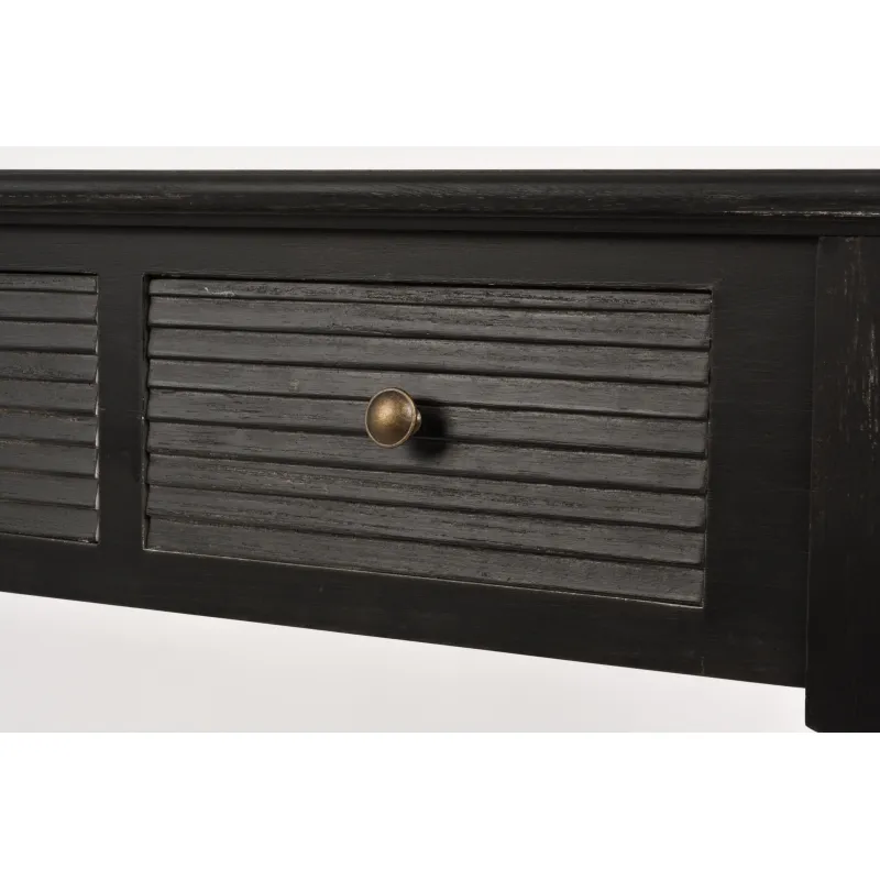 Konsolė 80 LIVORNO, juoda, 120x40x80 cm