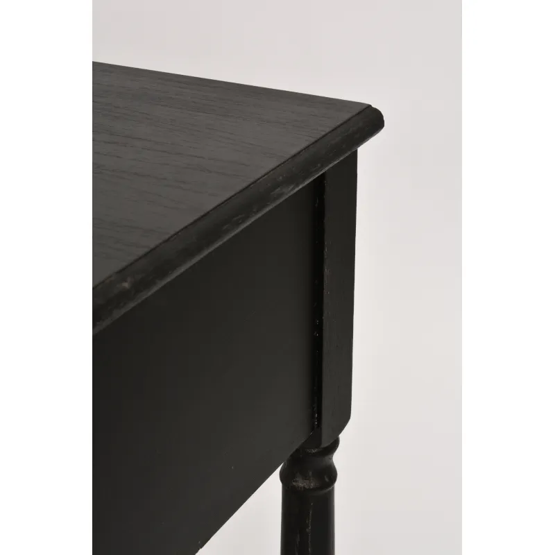 Konsolė 80 LIVORNO, juoda, 120x40x80 cm