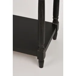 Konsolė 80 LIVORNO, juoda, 120x40x80 cm