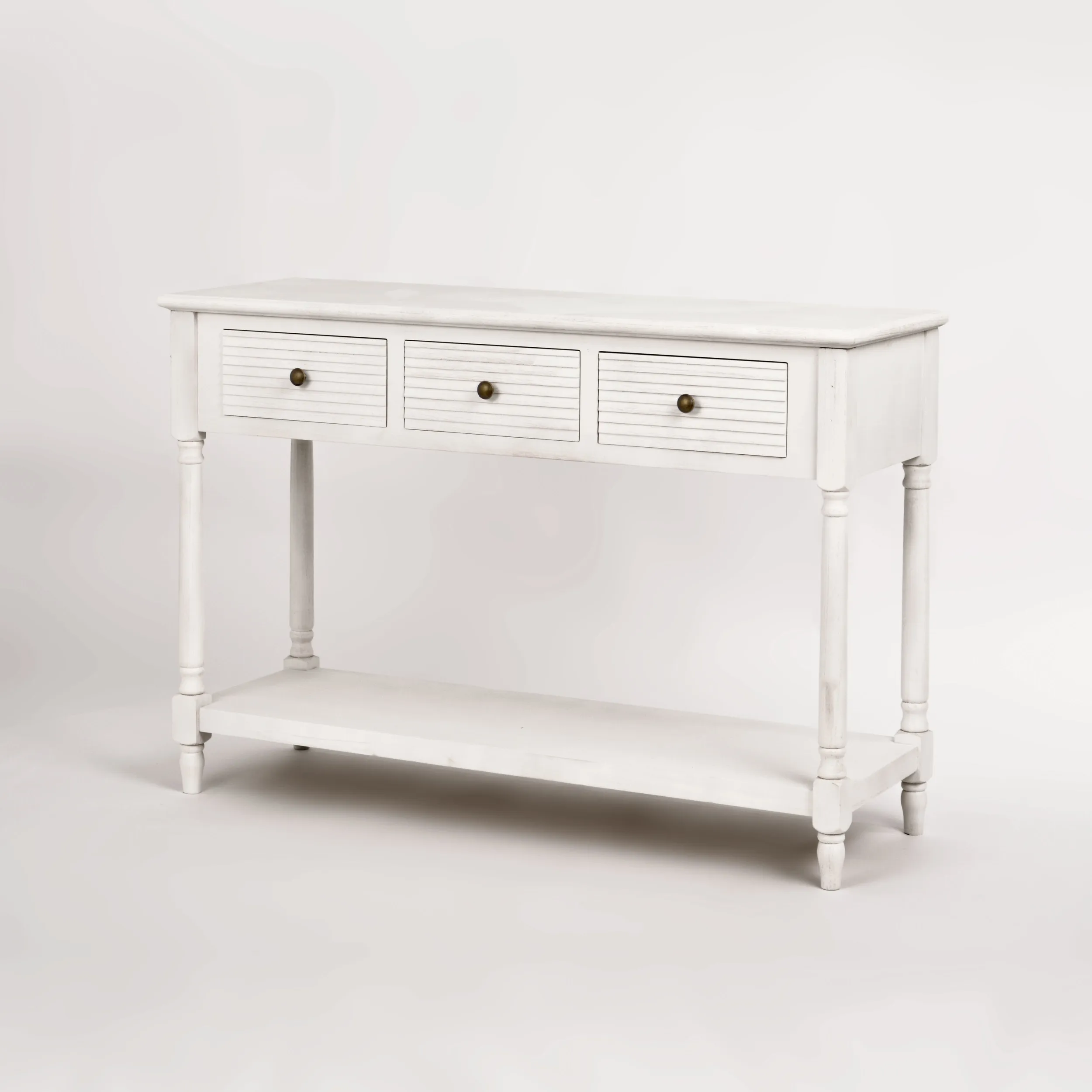 Konsolė 80 LIVORNO, balta, 120x40x80 cm