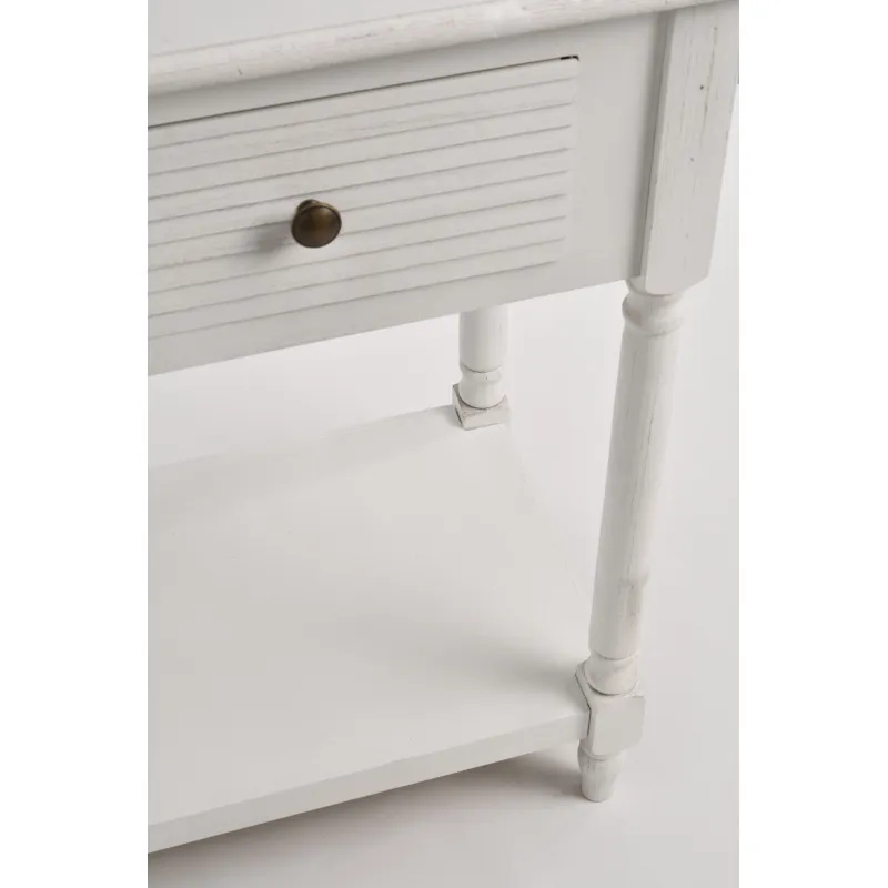 Konsolė 80 LIVORNO, balta, 120x40x80 cm