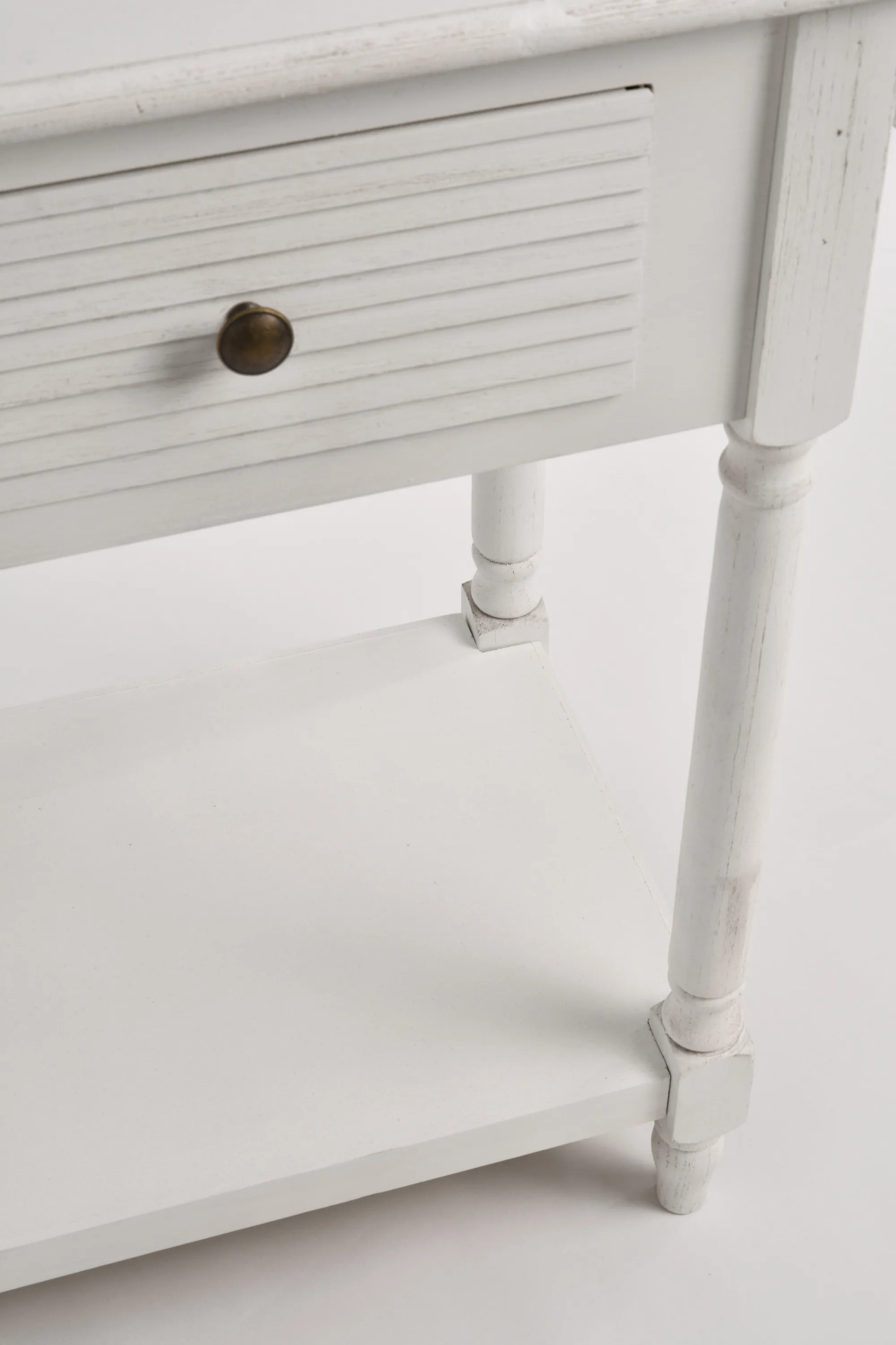 Konsolė 80 LIVORNO, balta, 120x40x80 cm