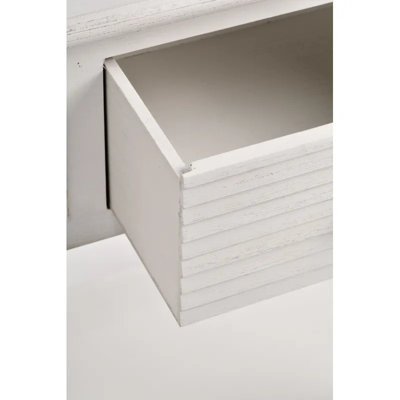 Konsolė 80 LIVORNO, balta, 120x40x80 cm