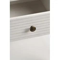 Konsolė 80 LIVORNO, balta, 120x40x80 cm