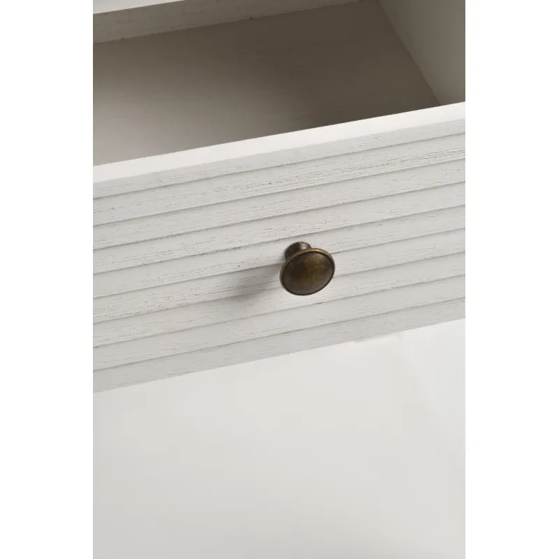 Konsolė 80 LIVORNO, balta, 120x40x80 cm