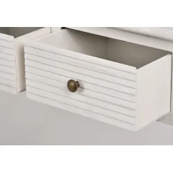 Konsolė 80 LIVORNO, balta, 120x40x80 cm