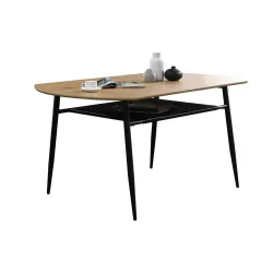 Valgomojo stalas SF396, 160-180x90x76 cm