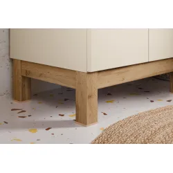 Vonios spintelė su praustuvu 821 GOTLAND CASHMERE, 80x46x84 cm