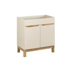 Vonios spintelė su praustuvu 821 GOTLAND CASHMERE, 80x46x84 cm
