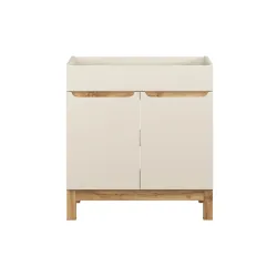 Vonios spintelė su praustuvu 821 GOTLAND CASHMERE, 80x46x84 cm