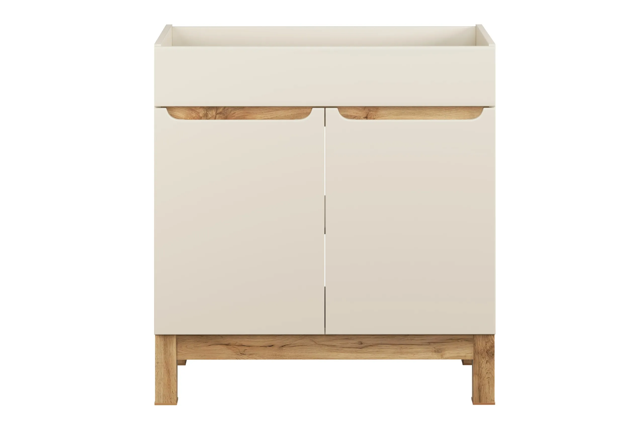 Vonios spintelė su praustuvu 821 GOTLAND CASHMERE, 80x46x84 cm