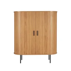 Spintelė SF320, ąžuolo, 100x40x118 cm