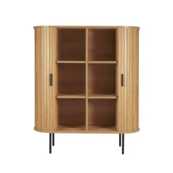 Spintelė SF320, ąžuolo, 100x40x118 cm