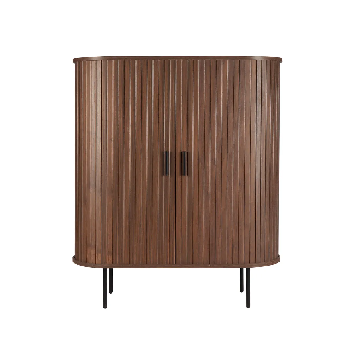 Spintelė SF320, riešutmedžio, 100x40x118 cm