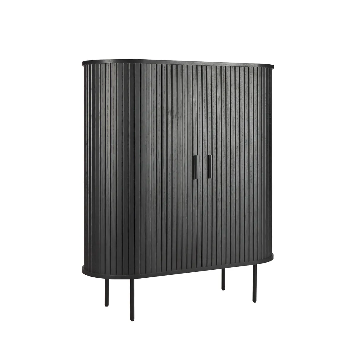 Spintelė SF320, juoda, 100x40x118 cm