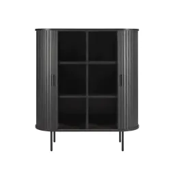 Spintelė SF320, juoda, 100x40x118 cm