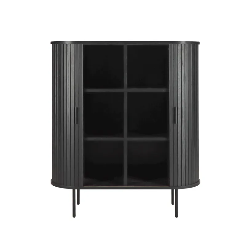 Spintelė SF320, juoda, 100x40x118 cm