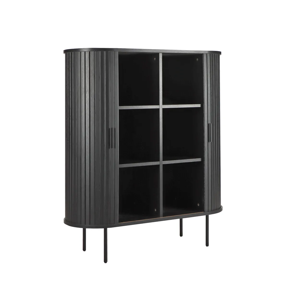 Spintelė SF320, juoda, 100x40x118 cm