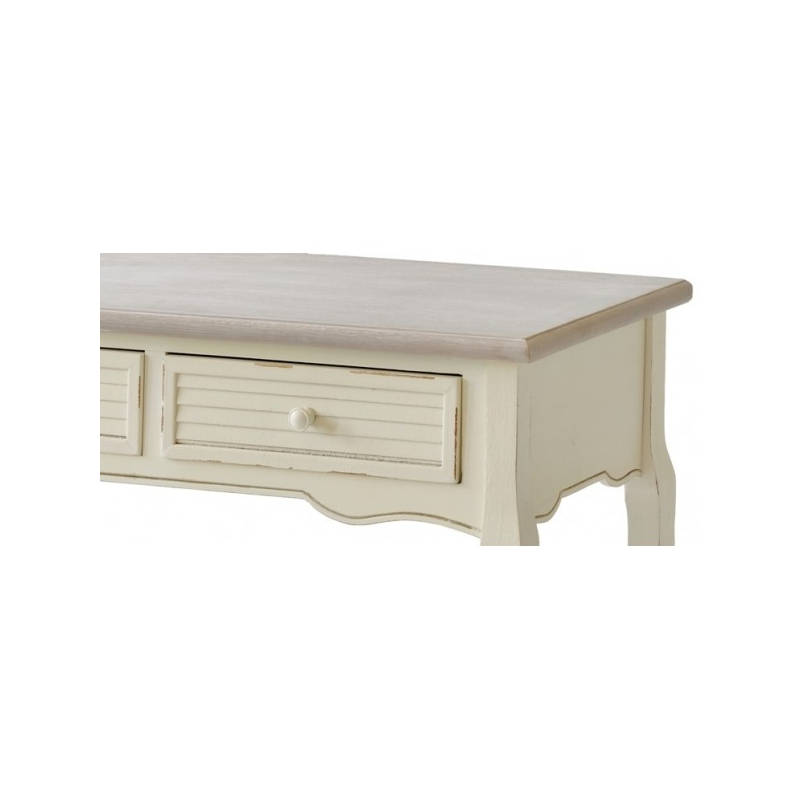 medinis kosmetinis staliukas, klasikinio stiliaus, su stalčiais