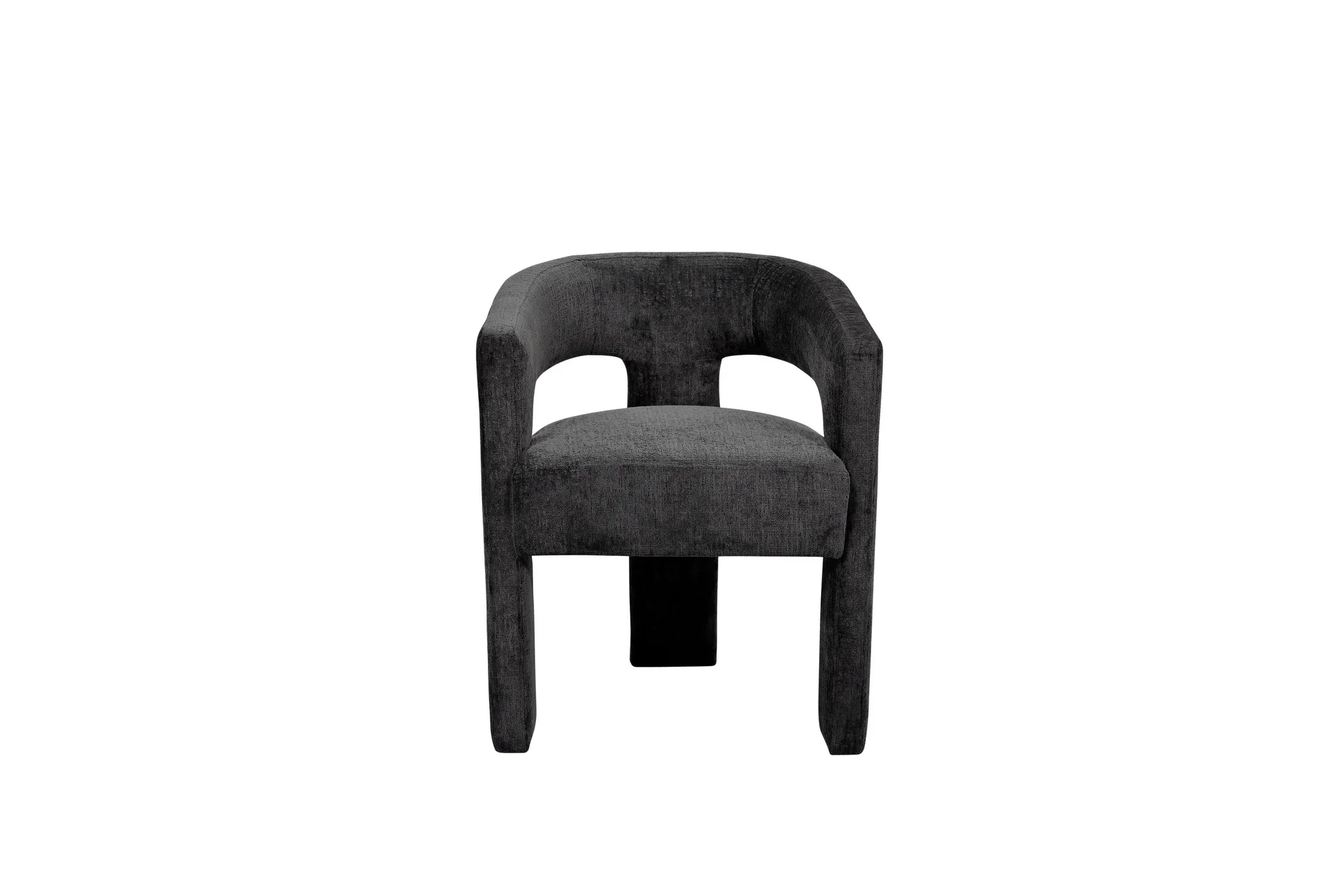 Minkšta kėdė LEITH, black, 62x58x75 cm