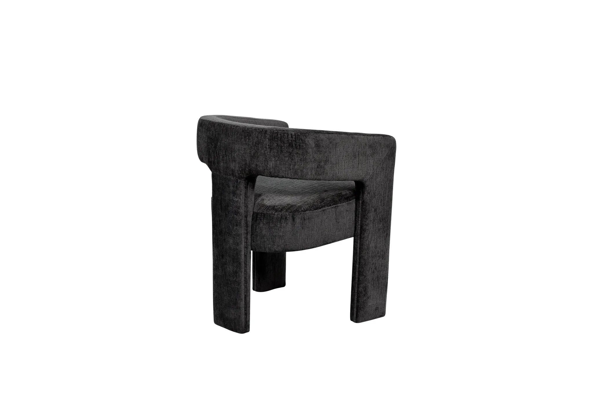 Minkšta kėdė LEITH, black, 62x58x75 cm