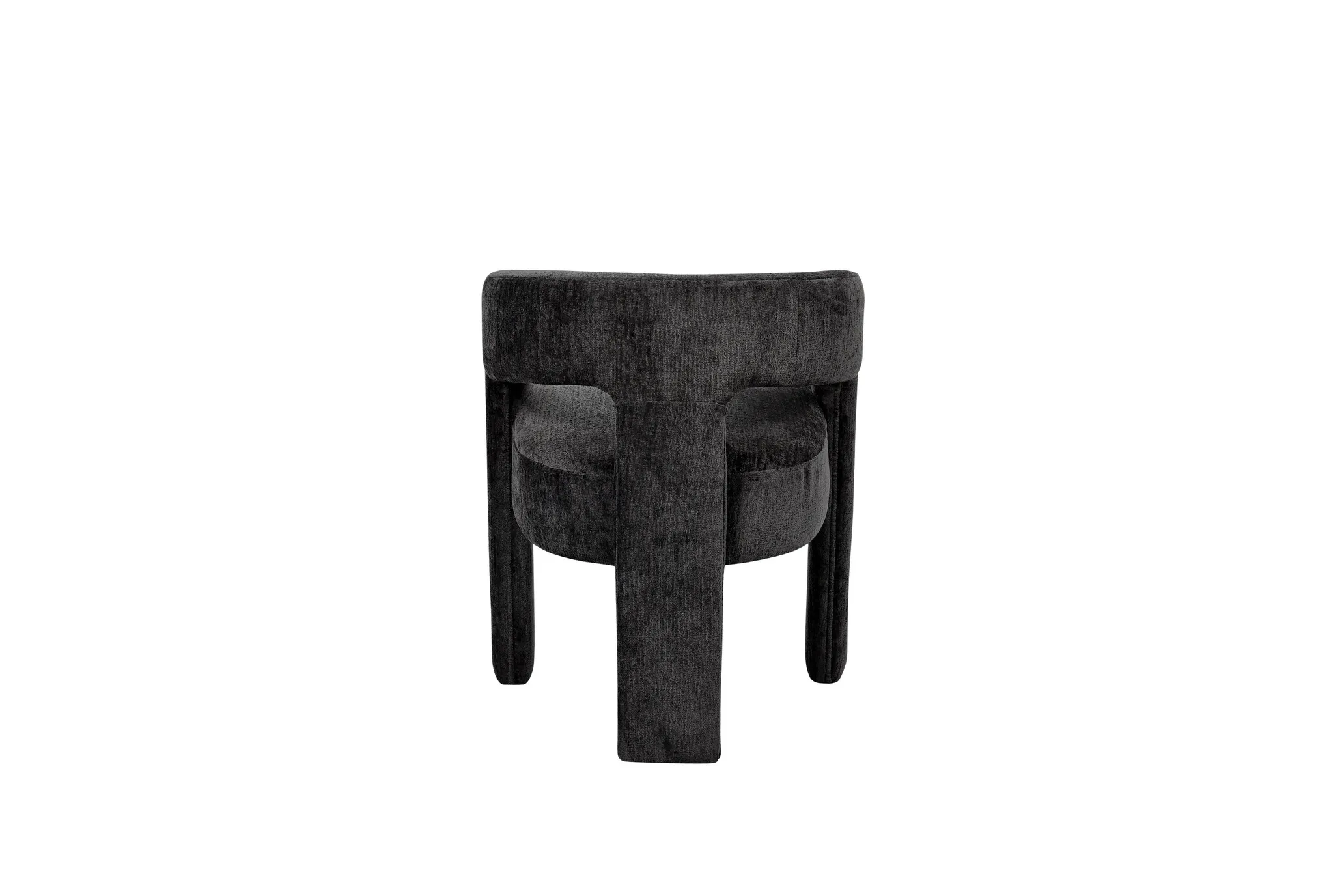 Minkšta kėdė LEITH, black, 62x58x75 cm