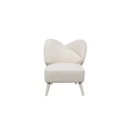 Fotelis LEITH, beige, 76x81x86 cm