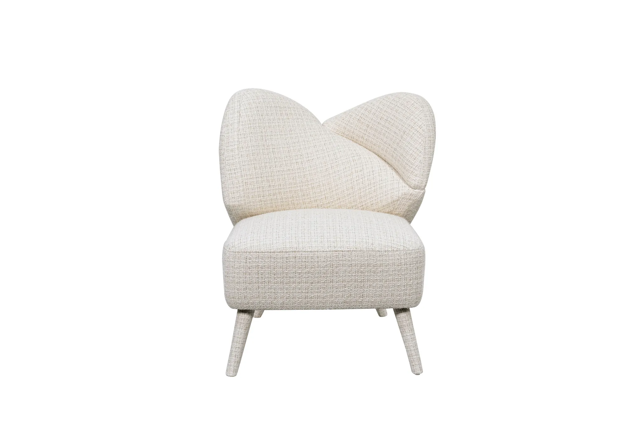 Fotelis LEITH, beige, 76x81x86 cm