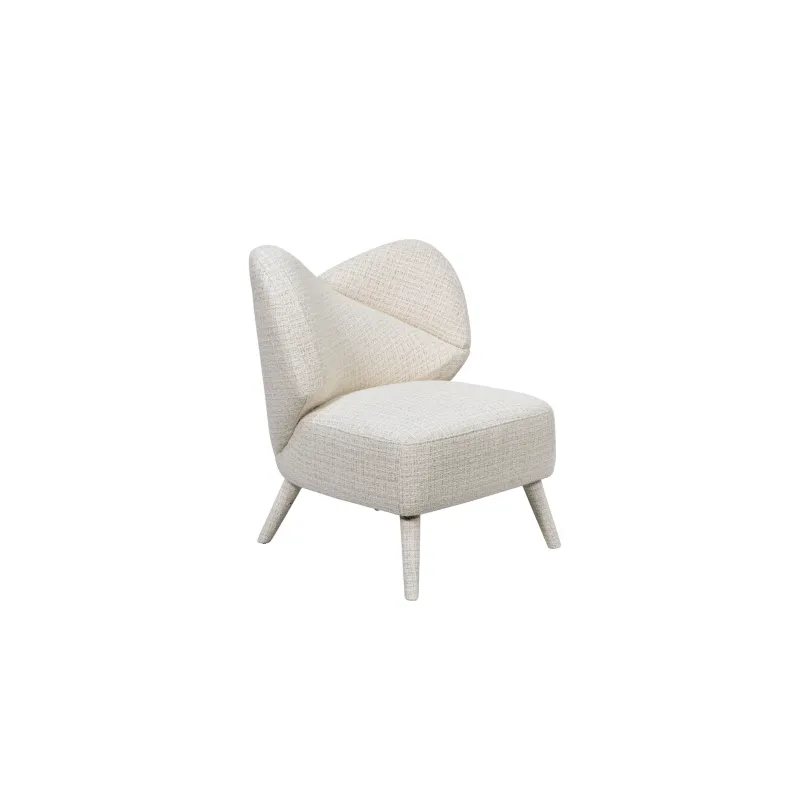 Fotelis LEITH, beige, 76x81x86 cm