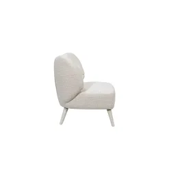 Fotelis LEITH, beige, 76x81x86 cm
