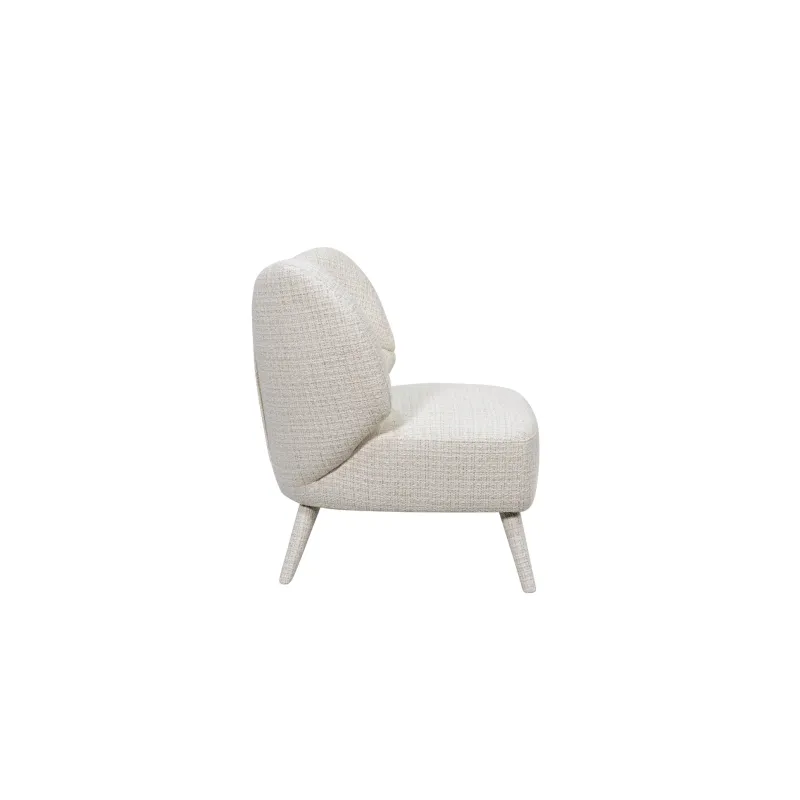 Fotelis LEITH, beige, 76x81x86 cm