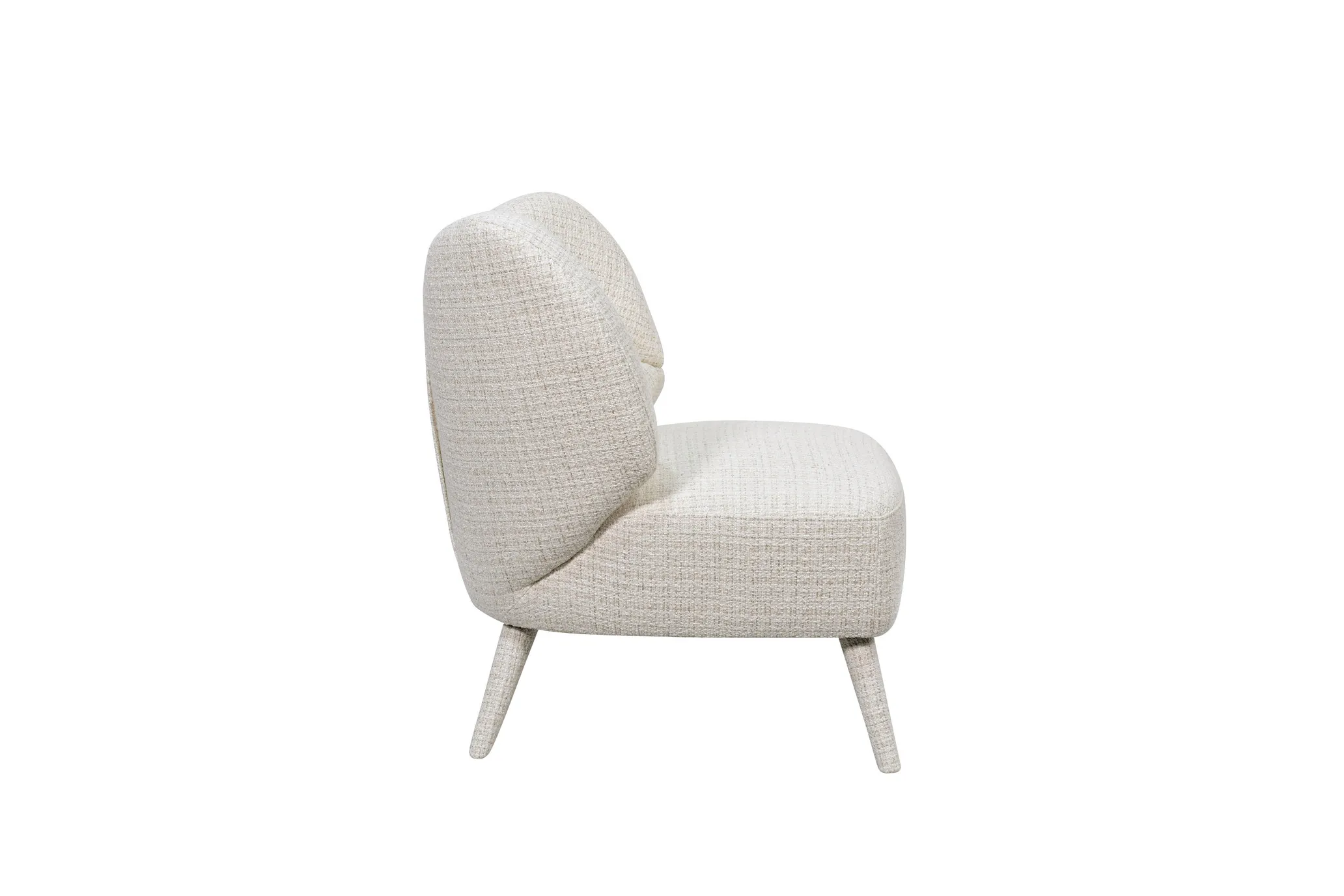 Fotelis LEITH, beige, 76x81x86 cm
